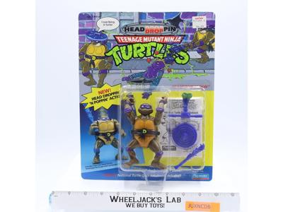 Head Droppin' Don Teenage Mutant Ninja Turtle TMNT Playmates UNPUNCHED MOSC NEW