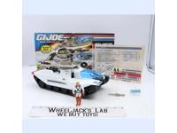 Avalanche Snow Tank W/ Cold Front GI Joe 1990 Hasbro Action Figure Vehicle