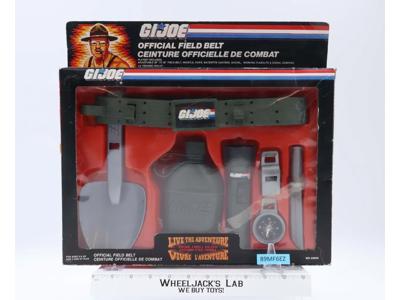 Official Field Belt GI Joe Live the Adventure 1982 Nasta Role Play Accessory Kit