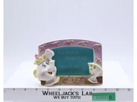 Mrs. Potts & Chip Musical Ceramic Picture Frame Beauty and the Beast Disney NEW