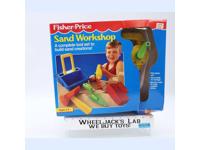 Sand Workshop w/ Tools #2038 Fisher-Price 1990 Vintage Playset NEW SEALED
