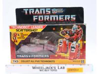 Scattershot 100% Complete W/BOX & INSERT 1987 Vintage G1 Transformers Figure