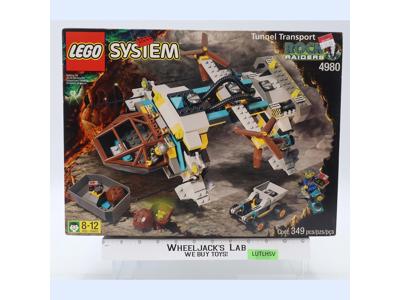 #4980 Tunnel Transport Rock Raiders 1999 Lego System NEW SEALED