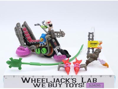 Psycho Cycle 100% Complete WORKS Teenage Mutant Ninja Turtle 1988 Vintage