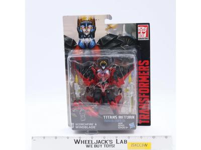 Scorchfire & Windblade Transformers Titans Return 2016 Hasbro NEW SEALED