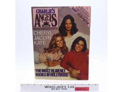 Charlie's Angels Official Poster Monthly No. 1 1977 Vintage