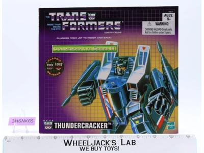 Thundercracker Commemorative Series Reissue Transformers 2002 Hasbro NEW MIB