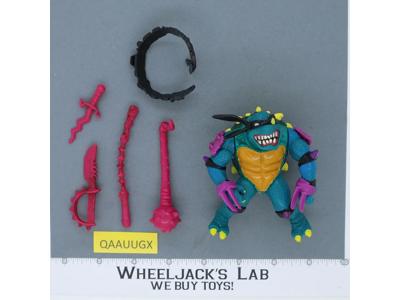 Slash 100% Complete Teenage Mutant Ninja Turtle TMNT 1990 Playmates Vintage