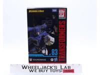 Soundwave 83 Transformers Studio Series Bumblebee 2022 Hasbro Figure NEW SEALED