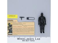 Snake Eyes V1.5 Swivel Arms 100% Complete G.I. Joe 1983 Hasbro Vintage Figure