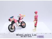 Pink Zeo Jet Cycle Bike Power Rangers 1996 Bandai Action Figure Vehicle w Ranger