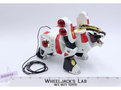 TigerZord Remote Controlled White Tiger Power Rangers 1994 Empire FOR PARTS