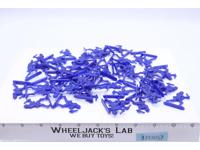 Lot of 55 Blue Roman Soldiers W/Sword & Shield 1970s Lucky Products Toy Soldiers