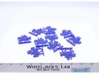 Lot of 10 Blue Roman Calvary Soldiers W/Spears 1970s Lucky Products Toy Soldiers