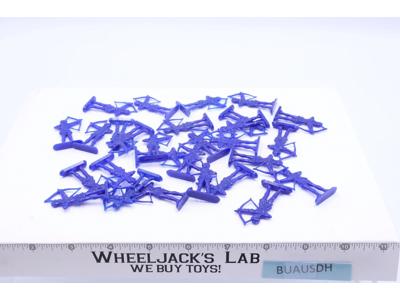 Lot of 28 Blue Roman Soldiers W/Bow & Arrow 1970s Lucky Products Toy Soldiers