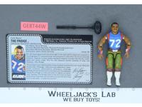 The Fridge V1 100% Complete RED CARD BACK G.I. Joe 1986 Hasbro Vintage Figure