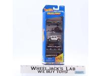 5 Car Gift Pack Hot Wheels Police Force 1997 Mattel 1:64 Scale NEW SEALED