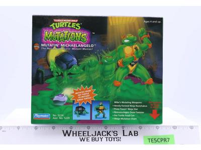 Mutatin' Michaelangelo Teenage Mutant Ninja Turtles 1992 Playmates NEW MISB