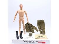 Action Soldier Army Painted Red Head 12" GI Joe Manual 1964 Hasbro Action Figure