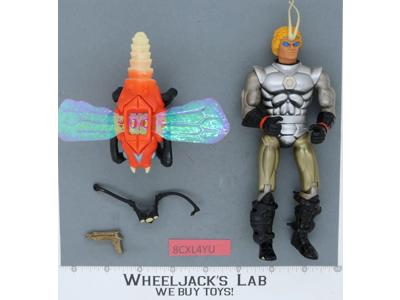 Night Fighter Dargon & Parafly Sectaurs 100% Complete Coleco 1984 Vintage