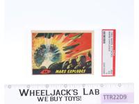 Mars Explodes #54 PSA GRADED 5 Mars Attacks 1962 Bubbles Inc Trading Card