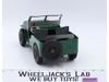 Green Willys Jeep Army Vehicle Pressed Steel 1950s Marx Lumar Vintage 11" Long