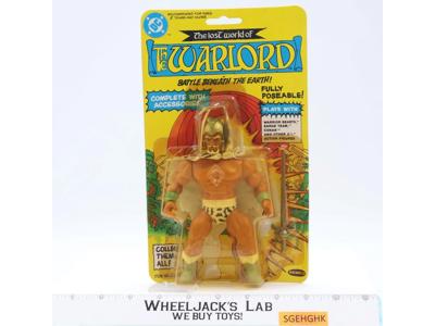 Warlord The Lost World Of the Warlord 1982 Vintage Action Figure NEW MOSC SEALED