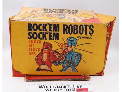 Rock Em Sock Em Robots Original 1960s Marx Vintage Action Figure