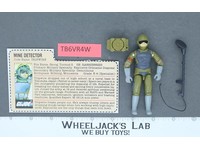 Tripwire V1 RED CARD BACK Complete G.I. Joe 1983 Hasbro Vintage Action Figure