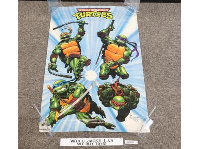 Teenage Mutant Ninja Turtles TMNT 1989 Mirage Studios Poster 31x21