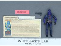 Cobra Commander V2 100% Complete RED CARD BACK G.I. Joe 1984 Hasbro Vintage