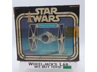 White Imperial Tie Fighter 100% Complete W/Box Star Wars 1978 Kenner Vehicle