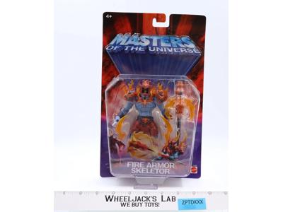 Fire Armor Skeletor 200X Masters Of The Universe MOTU 2003 Mattel NEW SEALED