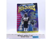 Black Ranger Mega Rangers MR 6" Fully Poseable Moveable Bootleg MOSC w/Cardback