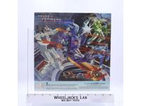Metroplex Blurr Insert Poster Glow In The Dark 1985 G1 Transformers Vintage