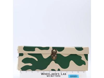Green/Tan Camouflage Vinyl Box Case