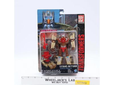 Stylor & Chromedome Transformers Titans Return 2015 Hasbro Figure NEW SEALED