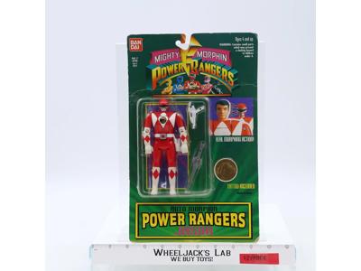 Auto Morphin Jason Red Ranger MMPR Power Rangers 1994 Bandai Figure NEW SEALED