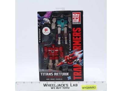 Wingspan & Cloudraker Transformers Titans Return 2016 Hasbro Figure NEW SEALED
