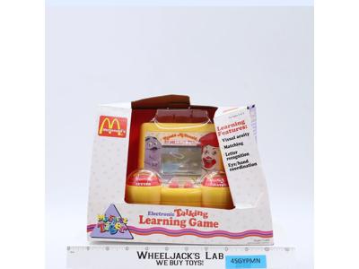 Ronald McDonald Alphabet Fun Electronic Talking Game 1993 Tiger NEW SEALED