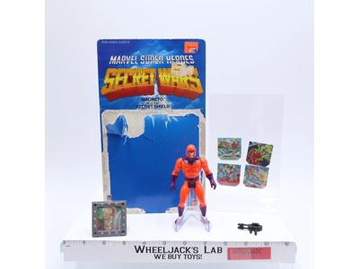 Magneto 100% Complete Secret Wars 1984 Mattel Figure Marvel Super Heroes w/ Card