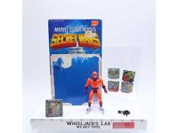 Magneto 100% Complete Secret Wars 1984 Mattel Figure Marvel Super Heroes w/ Card