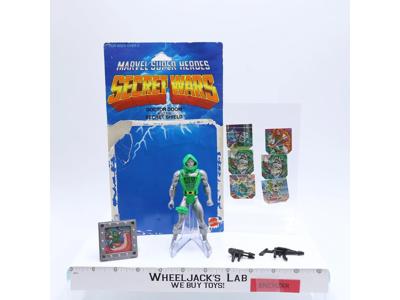 Doctor Doom Secret Wars 100% Complete 1984 Mattel Fig Marvel Super Heroes w/Card