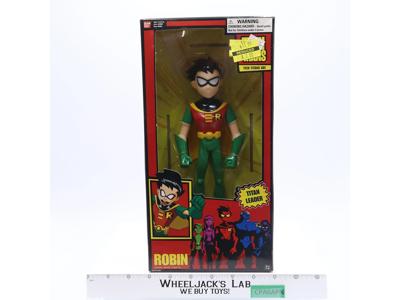 Robin Titan Leader Teen Titans 2004 Bandai Warner Bros Action Figure MISB NEW