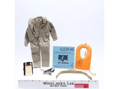 Scramble Action Pilot Set Complete GI Joe 1964 Hasbro Vintage 12" Accessories