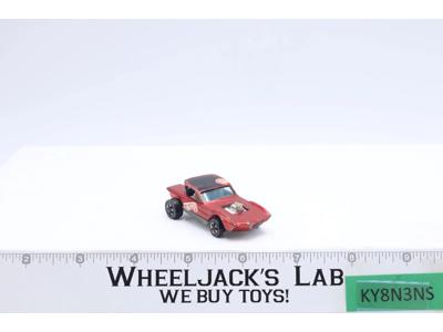 Python Red w/ Black Roof Hot Wheels 1968 Mattel Vintage Redline RL Hong Kong