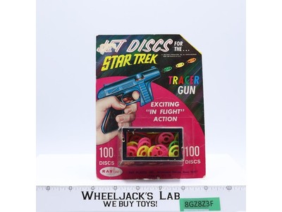 Jet Discs for the Rapid Fire Tracer Gun Star Trek Rayline Vintage NEW SEALED