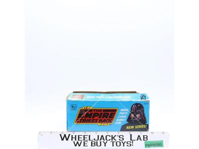Star Wars Movie Photo Cards Blue EMPTY BOX 1980 Topps Vintage