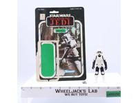 Biker Scout 100% Complete 65 Back-A Star Wars ROTJ 1983 Kenner Figure NO REPRO
