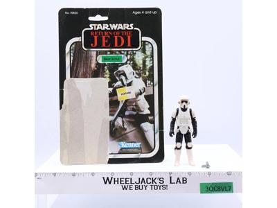 Biker Scout 100% Complete 65 Back-A ROTJ Star Wars Kenner 1983 NO REPRO
